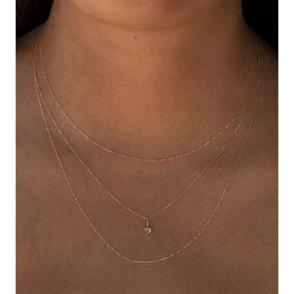 Wwake Origin Charm Moonstone (charm only, no chain)
